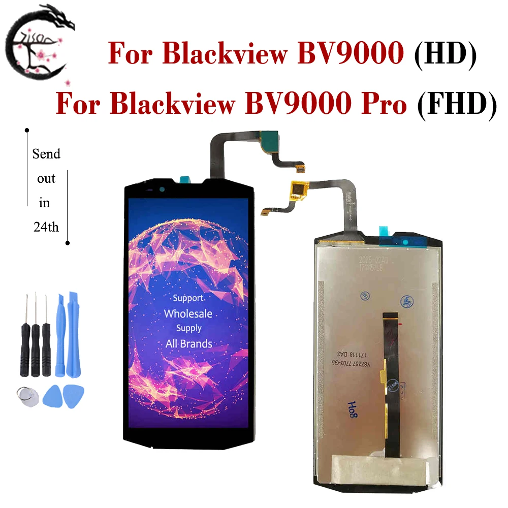 

LCD For Blackview BV9000 Pro FHD / BV9000 HD LCD Display Screen Touch Digitizer Assembly BV 9000 9000pro Display Android 8.0