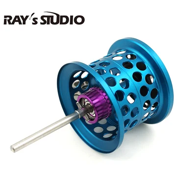DIYLIGHT вес микролитая катушка для BANTAM MGL пользовательские рыболовные катушки - Цвет: Синий