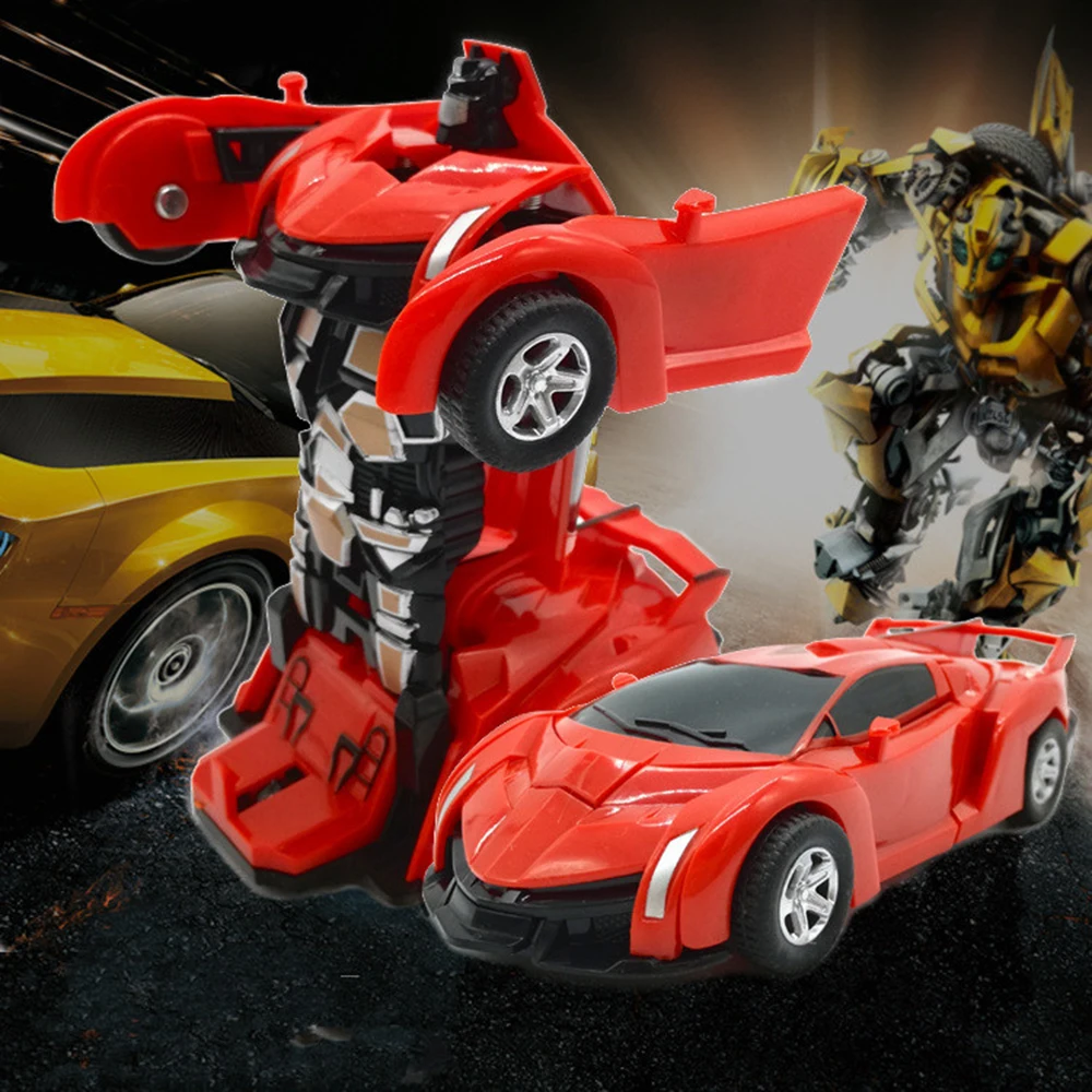 

Transformation Robots RC Car Sports Car Models Collision Deformation Car RC Robots Kids Toys Children's Birthday Gifts