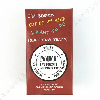 

Not Parent Approved Children's Anti-Human Card Parents Don't Do broad game card