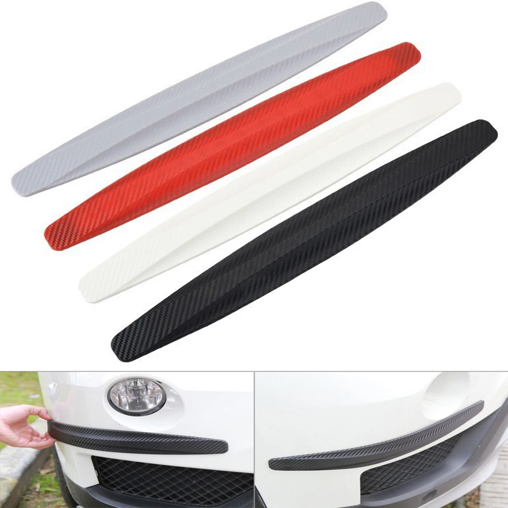 

1 Pair Car Bumper Protector Corner Guard Anti-Scratch Strips Sticker Protection Body Protector Moldings Valance Car Accessories