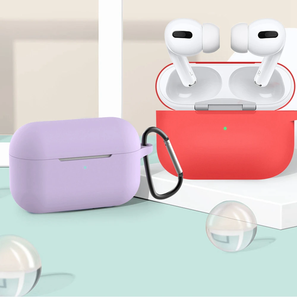 IKSNAIL силиконовый чехол для Airpods Pro, чехол, беспроводной Bluetooth для Apple Airpods Pro, чехол, чехол для наушников, чехол для Air Pods pro 3