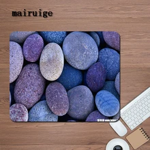  Mairuige Lovely seaside pebbles mouse pad 220X180mm computer   big sale cheapest rubber desk keyboard   