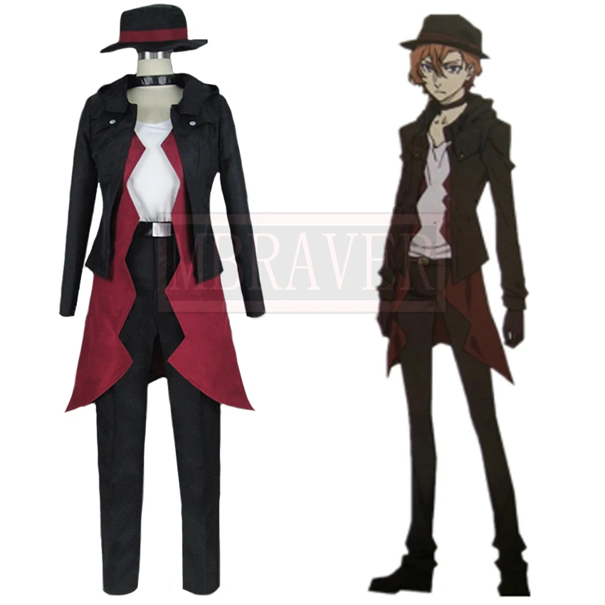 Костюм для косплея бродячие псы накахара чуя униформа на Хэллоуин