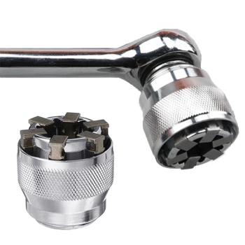 

Bidirectional Adjustable Socket Wrench Magic Universal Wrench Chrome Molybdenum Steel Universal Sleeve Magic Sleeve Hand Tools