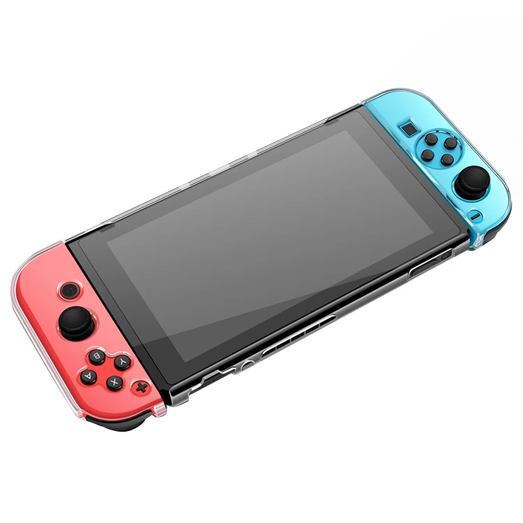 Для прозрачного ПК Жесткий Чехол защитный чехол для nintendo Switch консоль Joy-Con контроллер кристально прозрачный полный корпус Prote