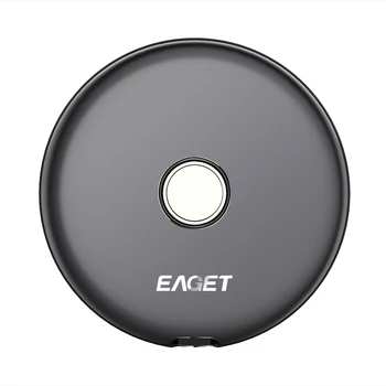

EAGET FM1 External SSD 500GB 1TB 2TB Fingerprint Encrypted Hard Drive Disk Disc Solid State 500Mb/s Type-C SSD for Phones PC
