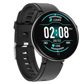 

DT18 Smart Watch Round Press Screen Smartwatch Heart Rate Intelligent Fitness Tracker IP67 Sports