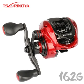 

TSURINOYA SPIRIT FOX Baitcast Reel 6.6:1 162g Ultralight Bait Casting Fishing Reel for Bass Trout Carp Fishing Baitcasting Reel