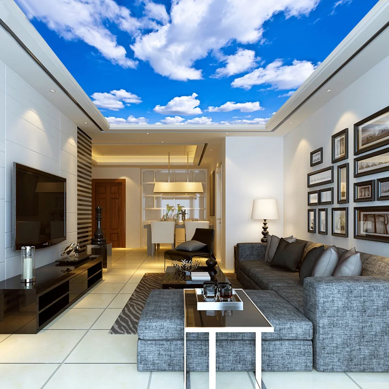 Custom-Ceiling-Wallpaper-Blue-Sky-And-White-Clouds-Murals-For-The-Living-Room-Bedroom-Ceiling-Background (3)