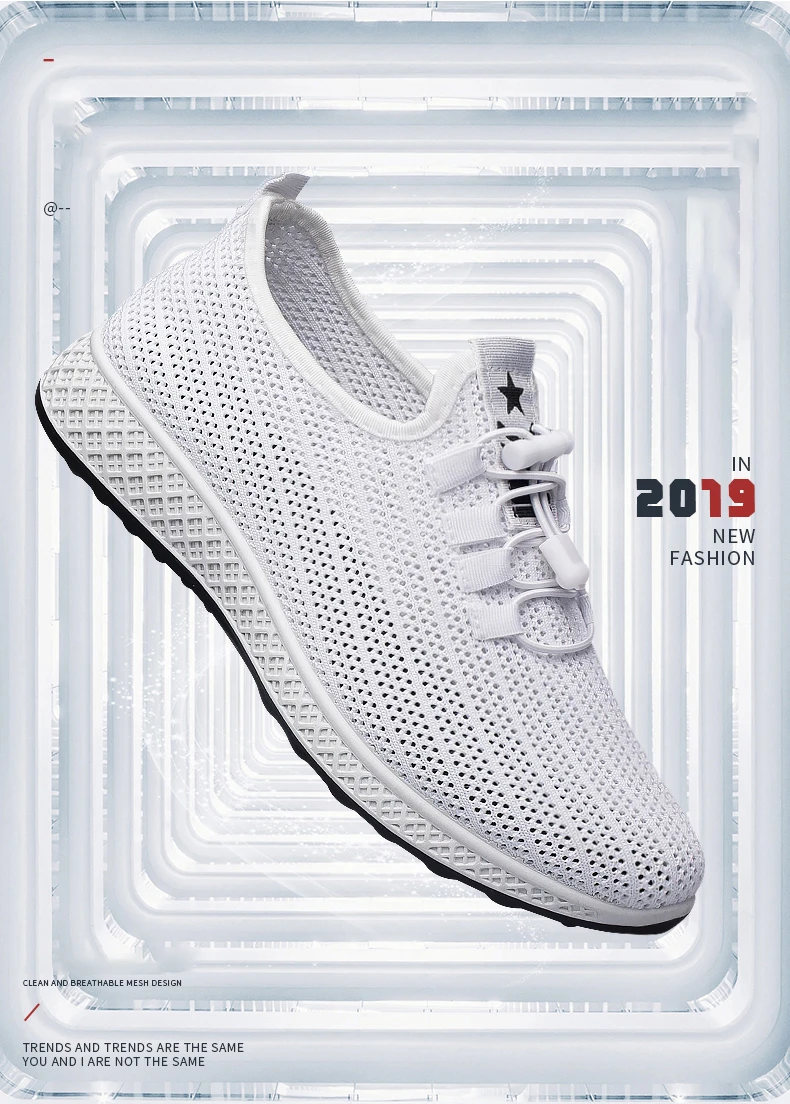 Vogue Nice Sneakers Casual Men Vulcanized Shoes Breathable Mesh Male Shoes Mens Lace Up Flats Shoes Zapatos Fashion