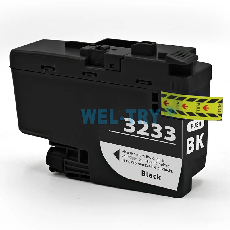 LC3233 картридж для принтера brother DCP-J1100DW MFC-J1300DW, полные чернила с чипами, LC3233 струйный картридж