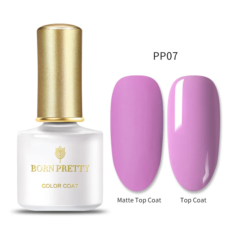 BP-PP07 Promotion BORN PRETTY Neon Matte Nail Gel Polish 6ml Fluorescent Green Yellow Colors Soak Off UV Gel Varnish Nail Art Gel - Цвет: BP-PP07