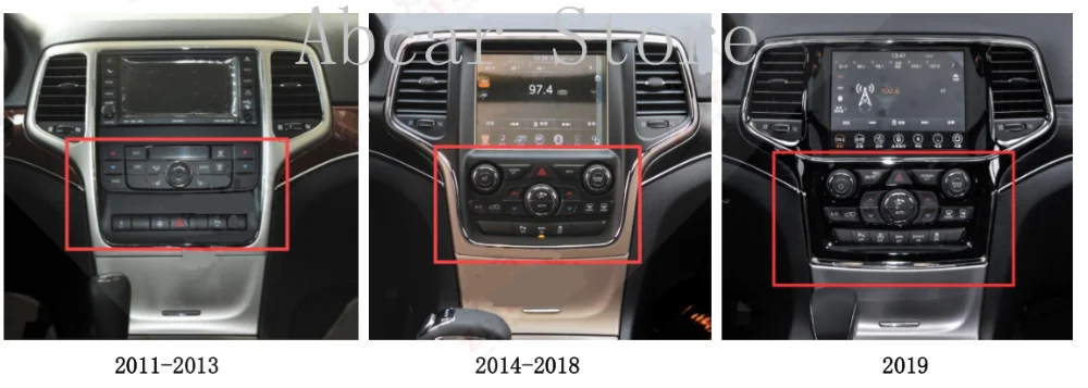 13,6 ''Tesla стиль Android 8,1 автомобильный dvd-плеер gps навигация для JEEP Grand Cherokee 2011- стерео радио CARPLAY ips PX6 HDMI