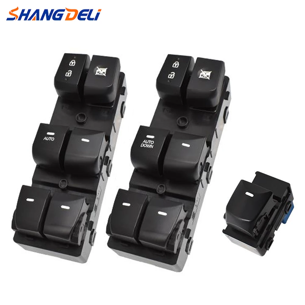 Переключатель Стеклоподъемника для Hyundai Elantra Move 2012 - 2015 2016 93570-4V000 | Автомобили и