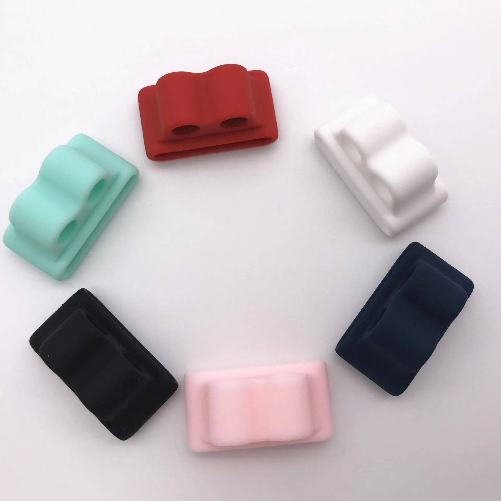 50 шт. для Apple гарнитура для airpods держатель чехол для Iwatch ремешок анти-потеря силиконовый рукав ремешок для часов с кронштейном