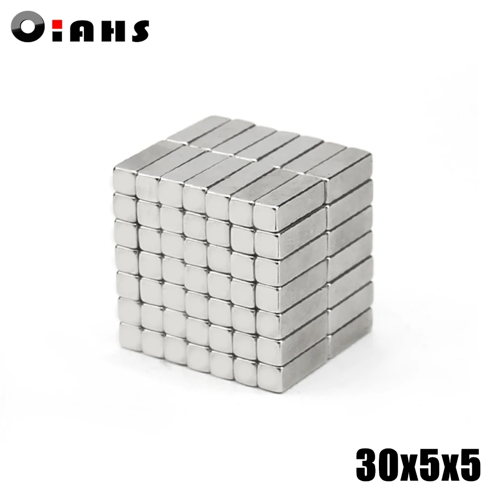 2/5 шт. неодимовые магниты 30x5x5 мм | Обустройство дома