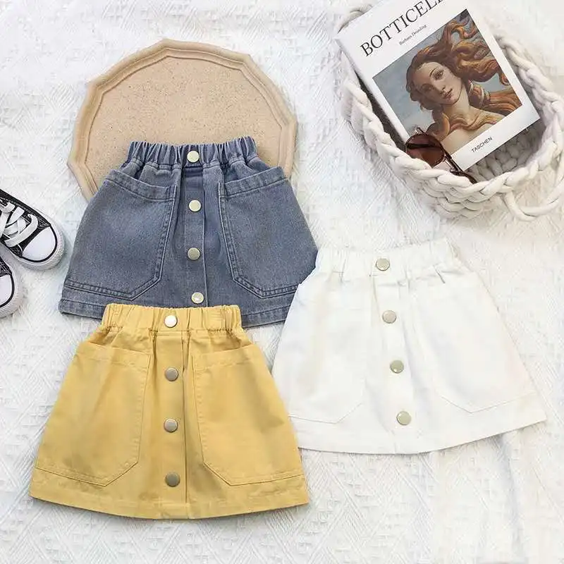 korean jeans skirt fashion