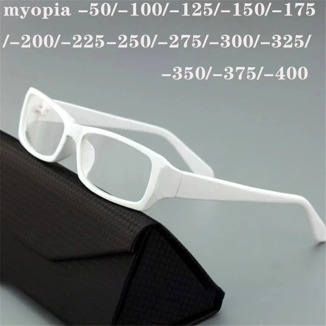 Cubojue Unisex Full Rim Square Acetate Alloy Myopic Reading Glasses M4 –  FuzWeb