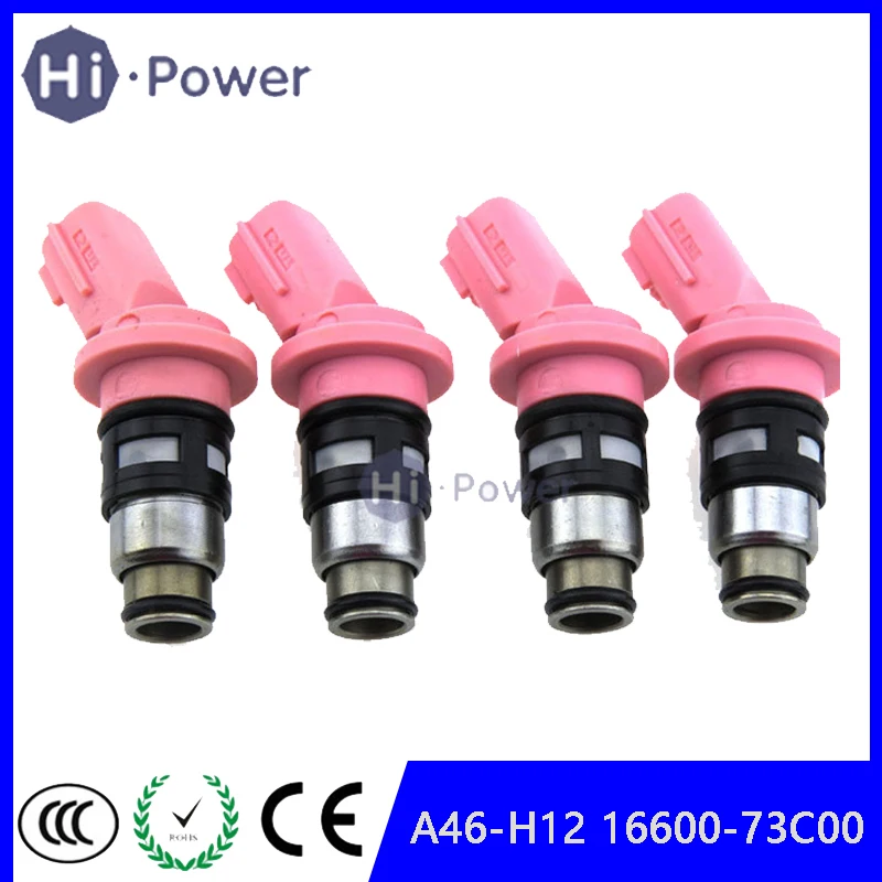 Топливный инжектор A46-H12 16600-73C00 для Nissan Almera N15 Primera P11 Солнечный N14 Y10 1.6L A46H12 1660073C00 16600 73C00