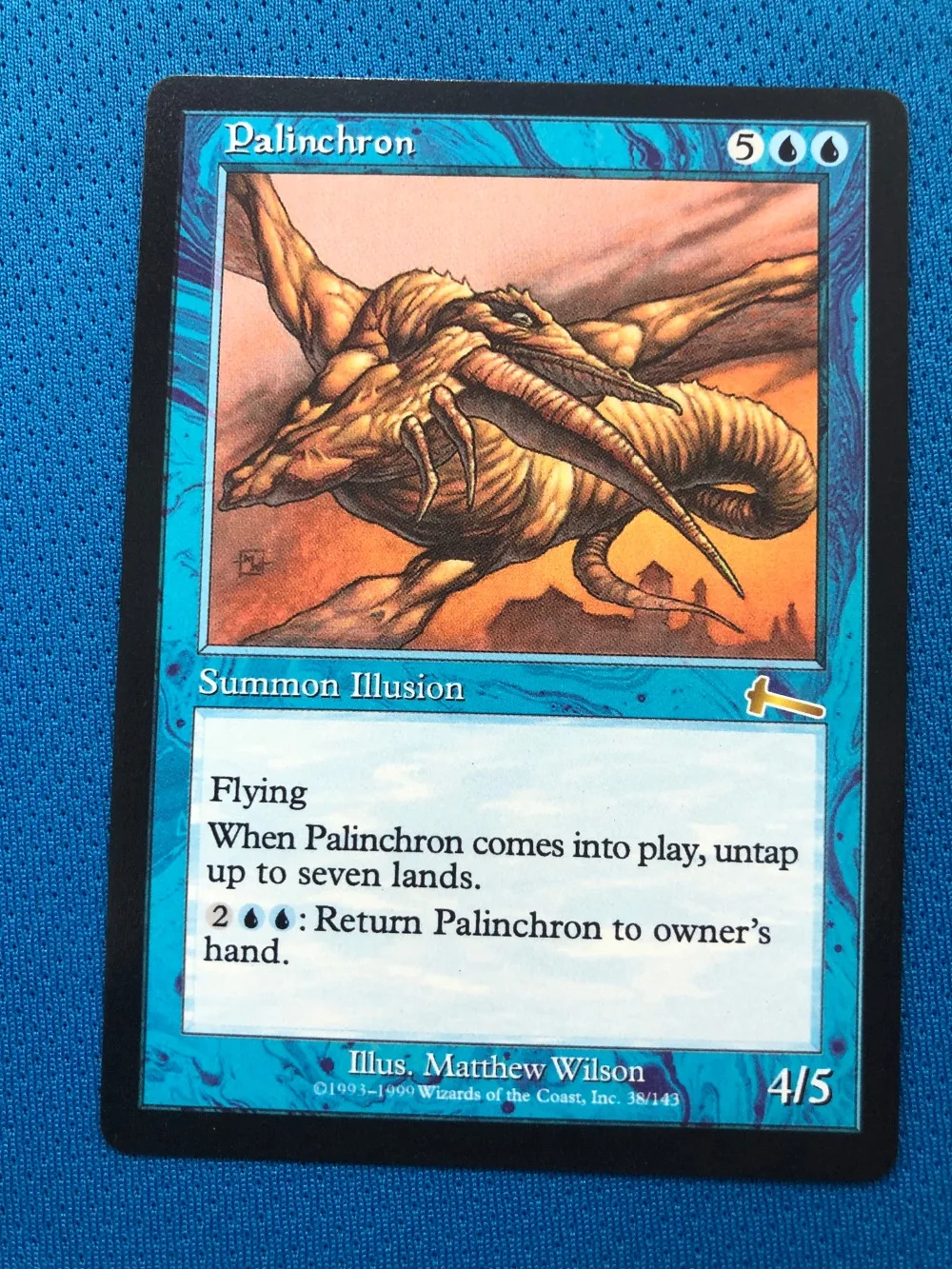 Palinchron UL(Urza's Legacy) ULG magician ProxyKing 8,0 VIP прокси-карты для сбора каждой карты mg