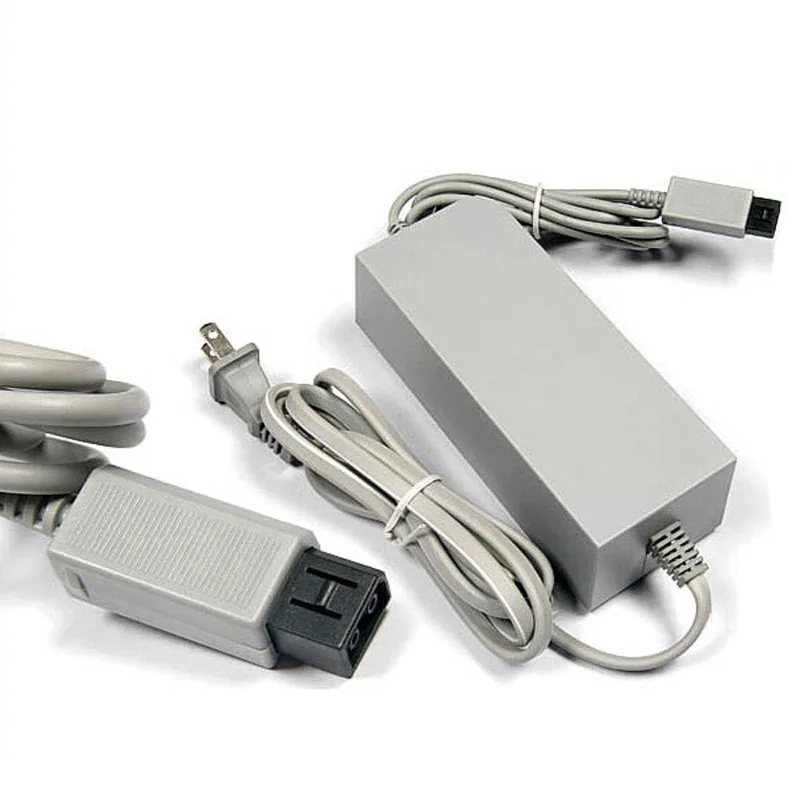 Для игровой консоли nintendo wii хост США/ЕС вилка 100-240 В DC 12 В 3.7A домашний настенный источник питания AC зарядное устройство Кабель-адаптер
