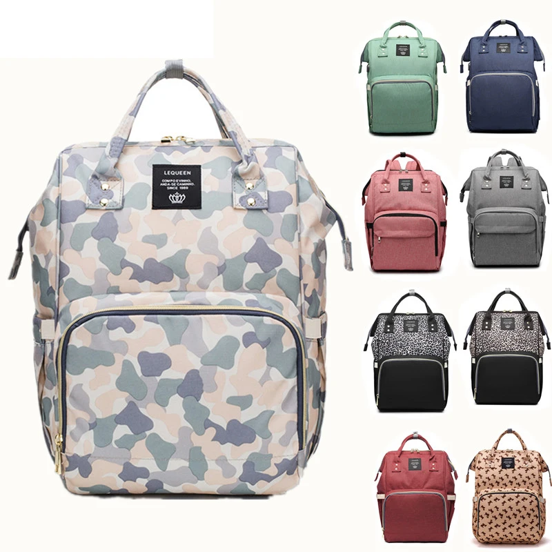 

Diaper Bag Baby Care Large Capacity Mummy Backpack Designer Maternity Wet Bag Waterproof Daddy Travel Bag