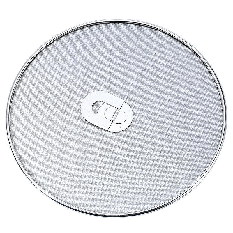 

1pc 29/33cm Stainless Steel Kitchen Pan Cover Shell Mesh Fat Cover Lid Oil Frying Pan Splatter Screen Tool Cooking Gadgets