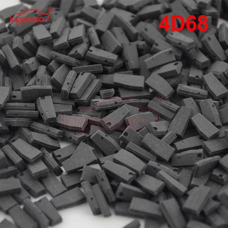 

Kigoauto Transponder Key remote key chip blank suitable for Lexus 4D68 chip transponder virgin carbon