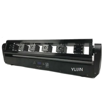 

2pcs/lot 6 heads disco laser 500mw red fat beam moving head dj laser lights for sale