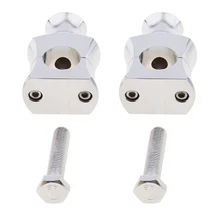 Пара мотоцикл 7/8 дюймов 22 мм руль крепление Riser зажим Универсальный