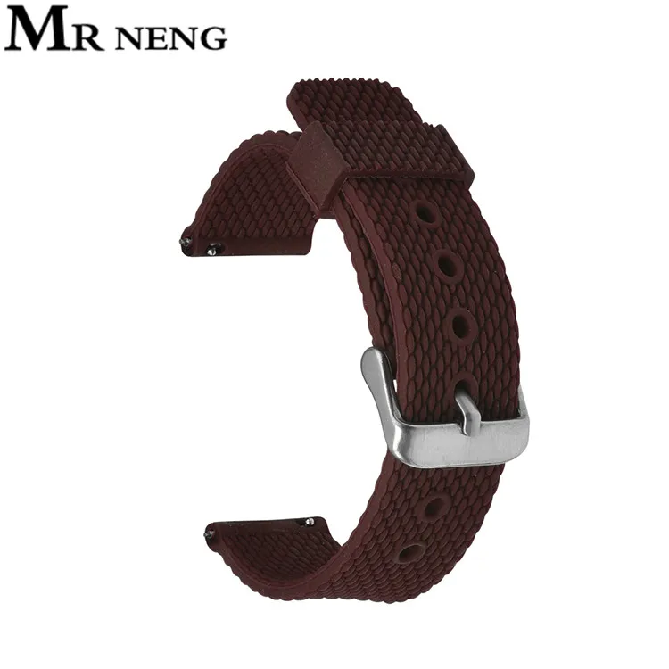 Силиконовый ремешок для часов Diver Watch Band резиновый ремешок для часов с матовой застежкой из нержавеющей стали ремешок для часов 18 20 22 24 мм