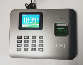 

WIFi 125K RFID Card & Fingerprint Time clock Recorder Fingerprint time attendance Support Spanish Language