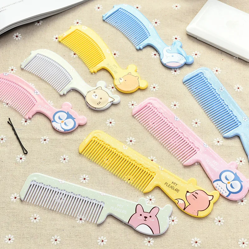 Safe Baby Hairbrush Newborn Hair Brush Kids Travel Comb Head Massager