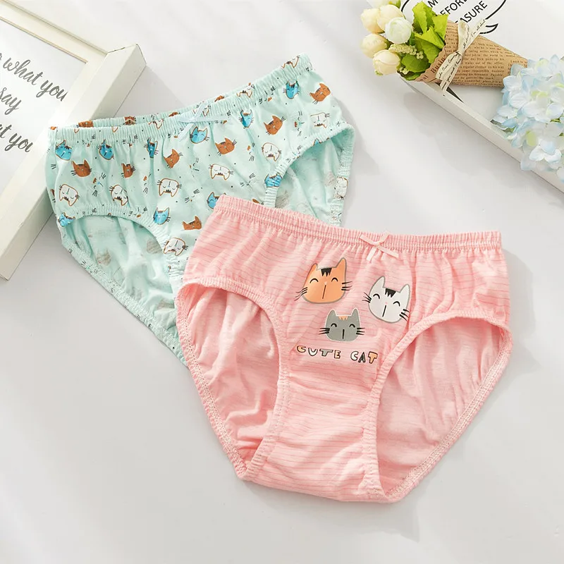 

5pcs/set Baby Panties Cotton Kids Underpants Baby Girl Print Briefs Panties for girls Children's Underpants Random Colors