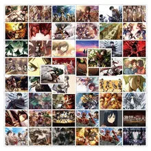 

10/50/100 PCS Attack on Titan Anime Stickers Diy Graffiti for Laptop Guitar Motorcycle Skateboard Luggage Waterproof Decal Toys