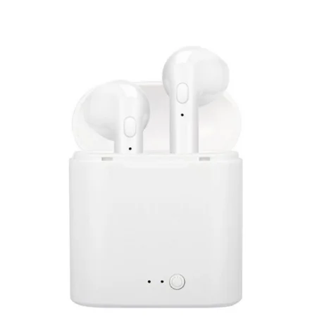 I7s/i7s mi ni TWS беспроводные наушники 3D Bluetooth 5,0 наушники для андроида для Iphone 7 8 plus Xiaomi mi 9T+ зарядная коробка - Цвет: i7s mini white