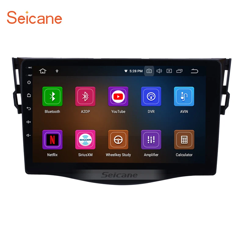 Seicane автомобильный Navi Android9.0 HD " Авторадио gps навигатор для Toyota RAV4 2007-2011 мультимедийный плеер головное устройство поддержка 4G Wifi