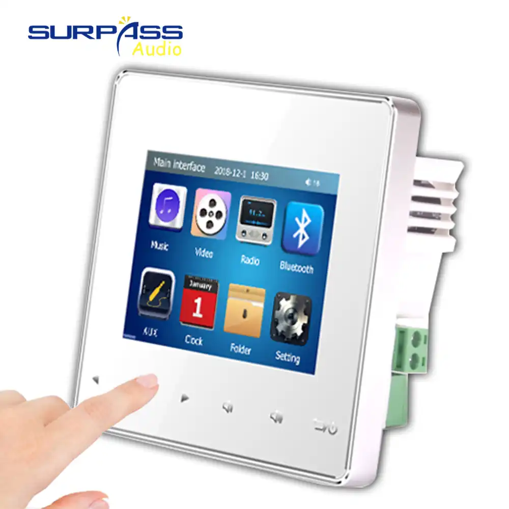 Smart Home Pro Audio Fondo Hifi Musica Mini Pared Amplificador