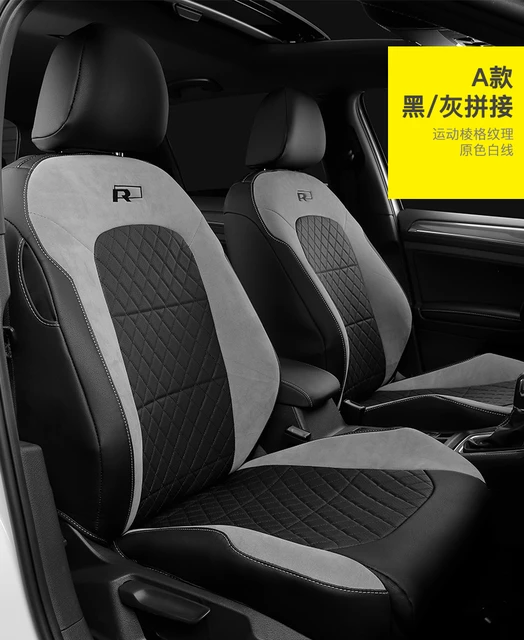 Vw Mk8 Gtivw Golf 7 Gti Seat Covers - Pu Leather Full Surround Cushion Set