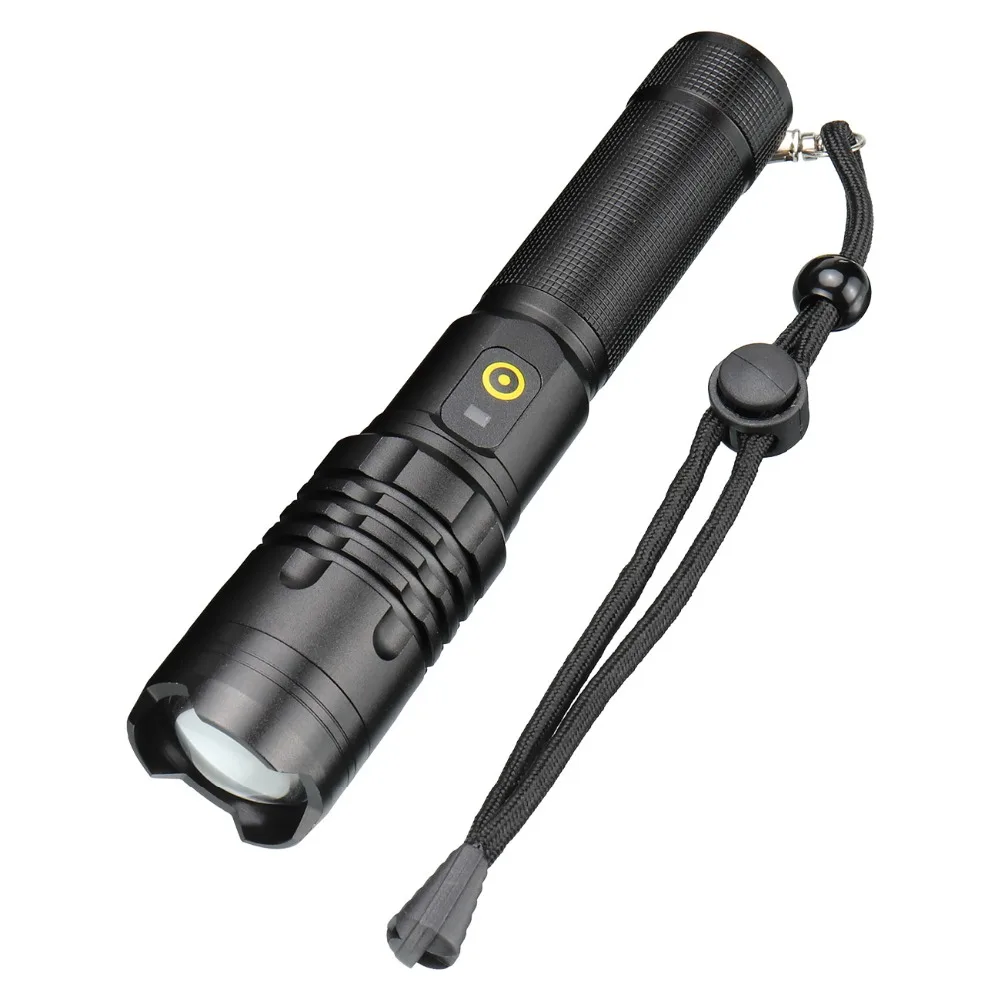 USB светодиодный фонарики XPH50 3 режима фонарик с фокусировкой света 18650 фонарик светодиодный фонарик портативный светодиодный фонарь