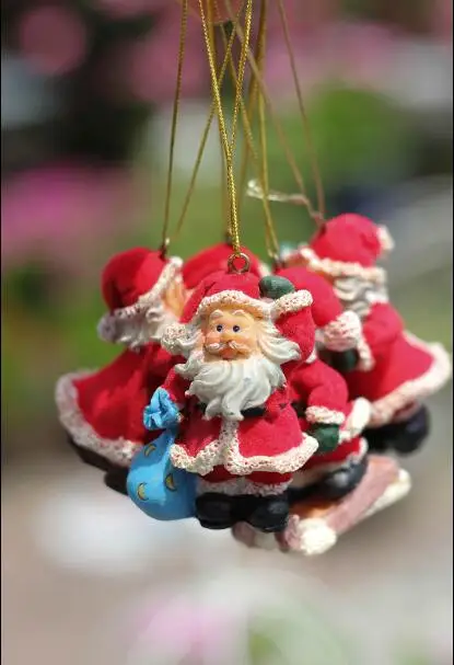 

Mini Santa Claus Pendant Cute Cute Decorative Garden Garden Character Hanging