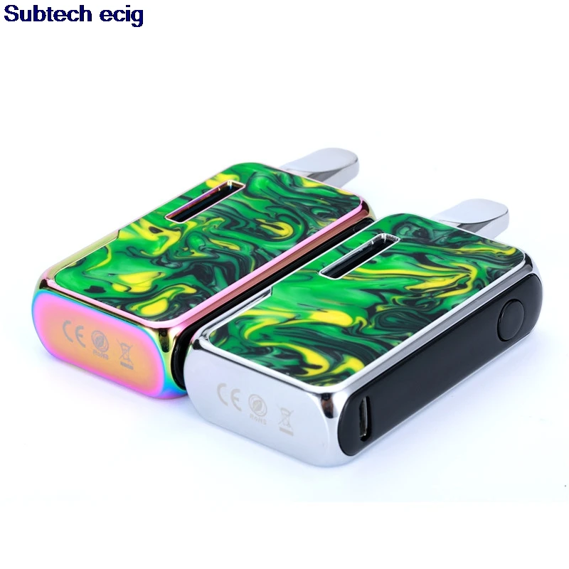 Vapmod Dragoo Box Mod Resin Express 650 мАч преднагрев VV батарея четыре уровня Регулируемое напряжение подходит 510 толстый масляный картридж