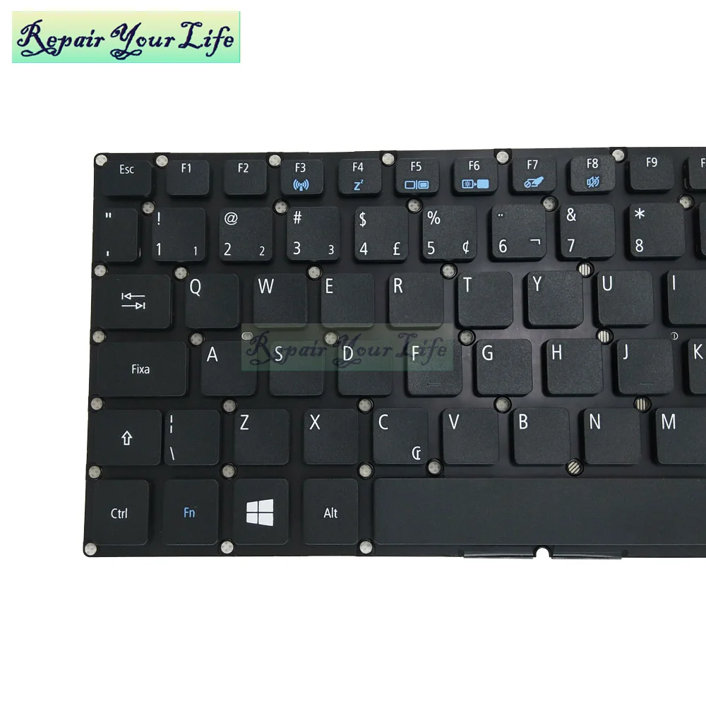 Brazil backlit keyboard for Acer Aspire E5-573 772 522 532 E5-574 V3 575  ES1 523 533 F5-771 Brazilian keyboards New LV5P-A50BRL