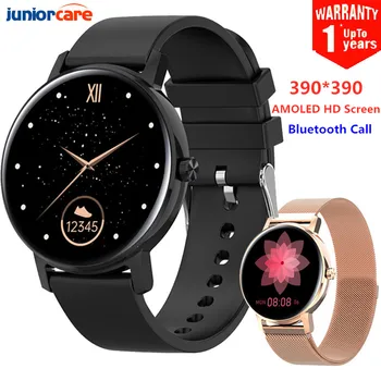 

L01 Smart Watch Women Men Bluetooth Call Full Touch Heart Rate Monitor Multipe Sports 390*390 Full Touch Smartwatch PK KW10