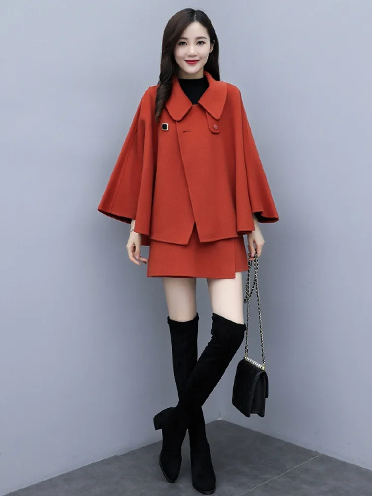 

Autumn Woolen Set Western Style by Age Trousers Women's 2019 Autumn And Winter New Style Fashion Elegant Slimming Shorts Two-Pie