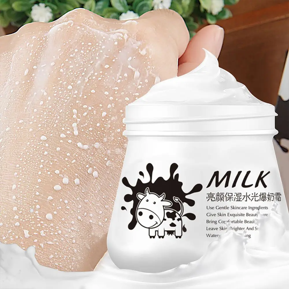 LAIKOU Milk Moisturizing Face Cream Moisturizing Preventing Dryness Oil Control Whitening Day Cream For Face Serum Skin Care