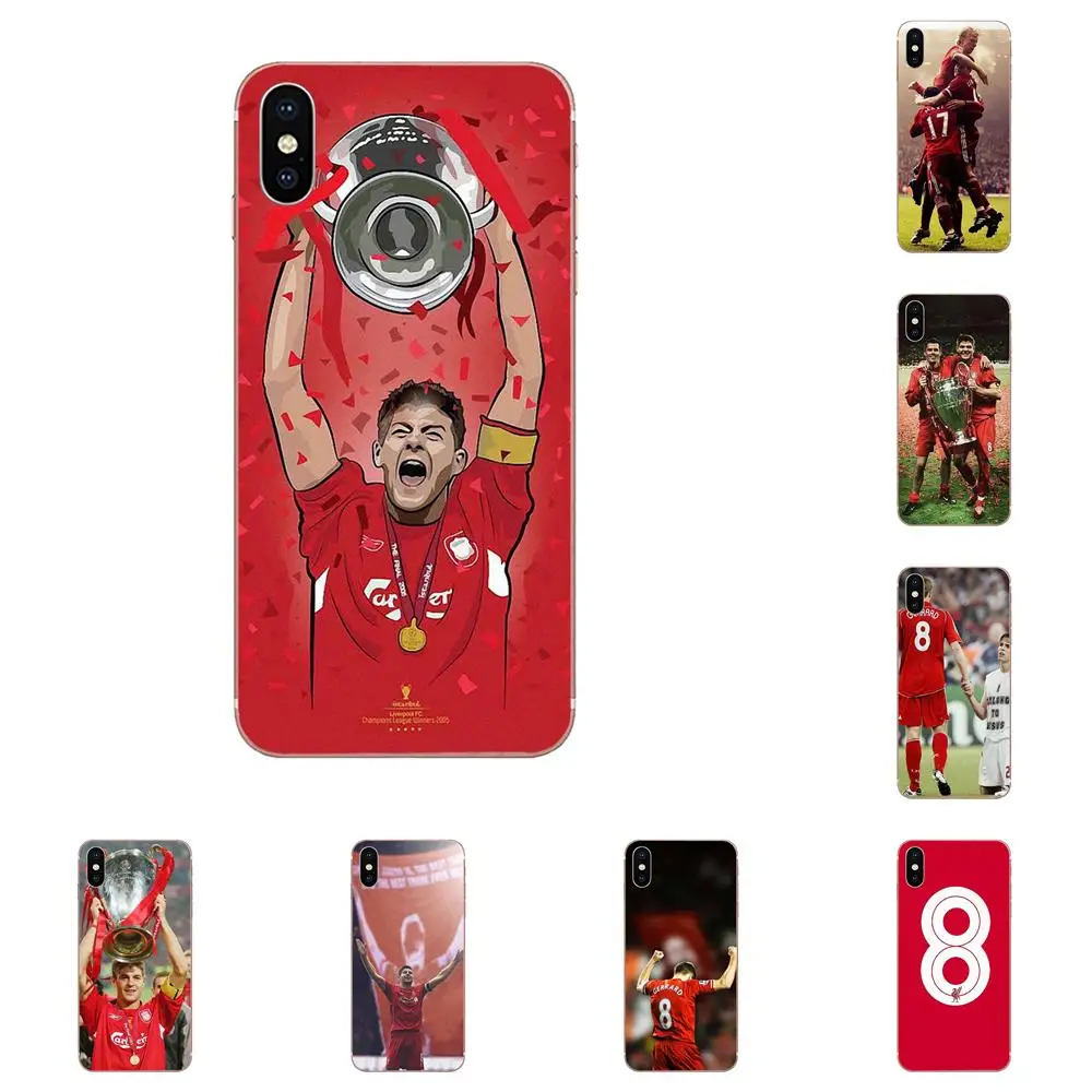 

New Brand Football Player Steven Gerrard For Huawei Honor Nova Note 5 5I 8A 8X 10 Pro 9X For Moto G G2 G3 G4 G5 G6 G7 Plus