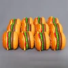 4Pcs/set Mini Simulation Food Hamburger For Kids Doll Accessory Pretend Play Kitchen Toys Dollhouse Miniatures DIY Decoration 6