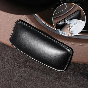 

Car Cushion Interior Pillow Knee Pad Car Seat Soft Cushion Leather Universal Thigh Pillow Support Accessories